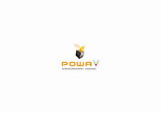 POWA V ENTERTAINMENT STATION logo