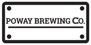 POWAY BREWING CO. logo