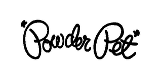 "POWDER PET" logo
