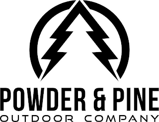 POWDER & PINE OUTDOOR COMPANY logo