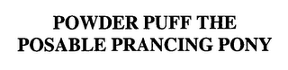 POWDER PUFF THE POSABLE PRANCING PONY logo