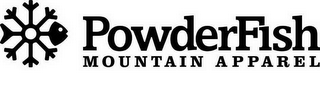 POWDERFISH MOUNTAIN APPAREL logo