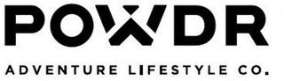 POWDR ADVENTURE LIFESTYLE CO. logo