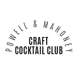 POWELL & MAHONEY CRAFT COCKTAIL CLUB logo