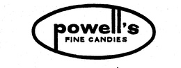 POWELL'S FINE CANDIES logo