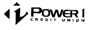 POWER 1 CREDIT UNION logo