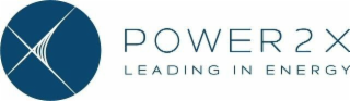 POWER 2X LEADING IN ENERGY logo
