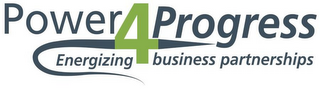 POWER 4 PROGRESS ENERGIZING BUSINESS PARTNERSHIPS logo