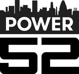 POWER 52 logo