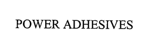 POWER ADHESIVES logo