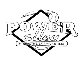 POWER ALLEY INTERACTIVE BATTING SYSTEM logo