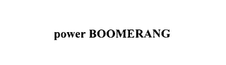 POWER BOOMERANG logo
