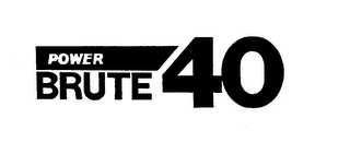 POWER BRUTE 40 logo