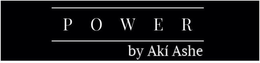 POWER BY AKÍ ASHE logo