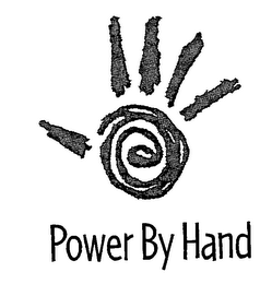 POWER BY HAND logo