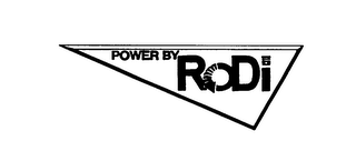 POWER BY RODI logo