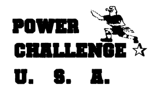 POWER CHALLENGE U. S. A. logo