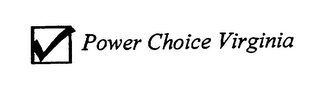 POWER CHOICE VIRGINIA logo