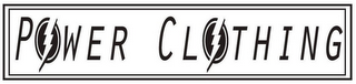 POWER CLOTHING logo
