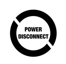 POWER DISCONNECT logo