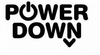 POWER DOWN logo