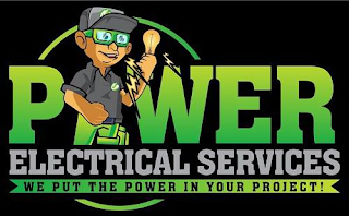 POWER ELECTRICAL SERVICES WE PUT THE POWER IN YOUR PROJECT! logo