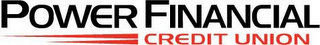 POWER FINANCIAL CREDIT UNION logo