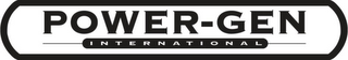 POWER-GEN INTERNATIONAL logo