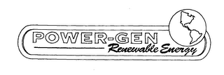POWER-GEN RENEWABLE ENERGY logo