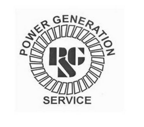 POWER GENERATION SERVICE PGS logo