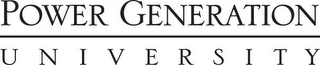 POWER GENERATION UNIVERSITY logo