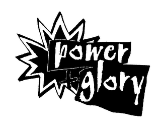 POWER + GLORY logo
