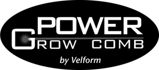 POWER GROW COMB BY VELFORM logo