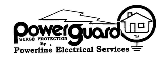 POWER GUARD SURGE PROTECTION BY POWERLINE ELECTRICAL SERVICES logo