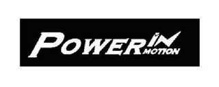 POWER IN MOTION logo