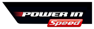 POWER IN SPEED logo