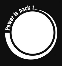 POWER IS BACK ! logo
