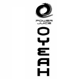 POWER JUICE OYEAH logo
