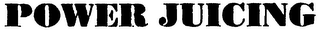 POWER JUICING logo
