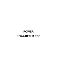 POWER KERA-RECHARGE logo