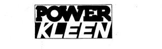 POWER KLEEN logo