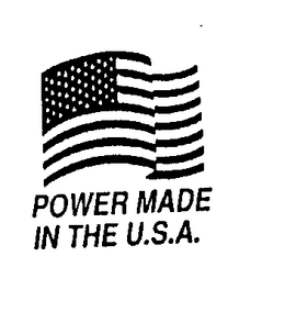 POWER MADE IN THE U.S.A. logo