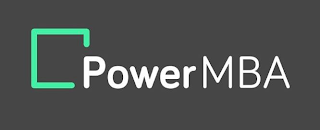 POWER MBA logo