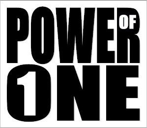 POWER OF ONE 1 logo