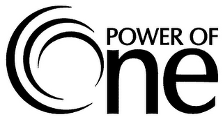 POWER OF ONE logo