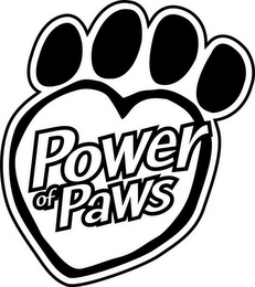 POWER OF PAWS logo