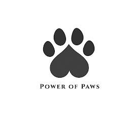 POWER OF PAWS logo