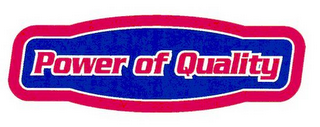 POWER OF QUALITY