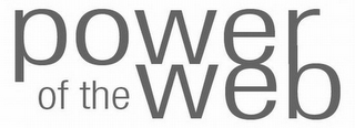 POWER OF THE WEB logo