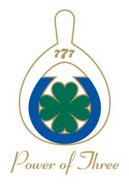 POWER OF THREE 777 logo